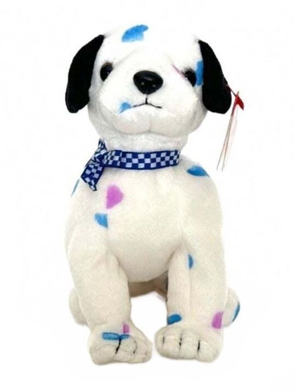 Vintage Valentine Ty Beanie Babies Retired Dizzy the Dalmatian